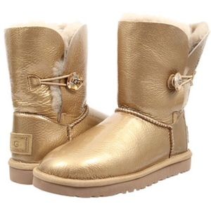 UGG Gold Bailey Button Mirage Boots